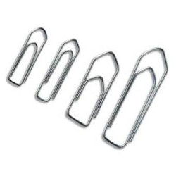 Trombones nickel (Attache-lettres) de 32mm - Boîte de 100 //