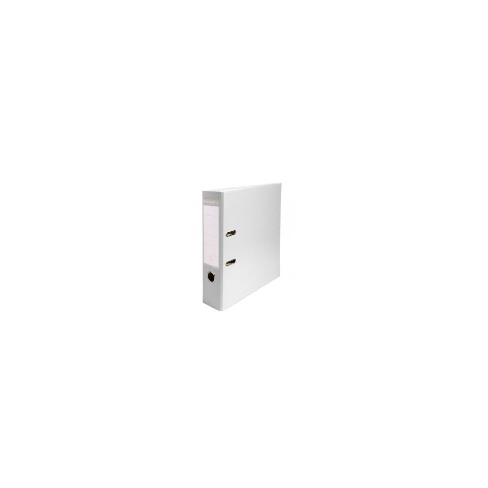 Classeur levier A4 PVC/Papier 80mm BLANC - EXACOMPTA //