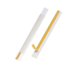 Porte-étiquette SCANFIX, adhésif, 200 x 30 mm - lot de 50 pièces//
