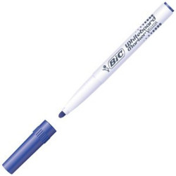 Marqueur effaç. BIC VELLEDA 1741 - Ogive Medium 1.5mm - BLEU //