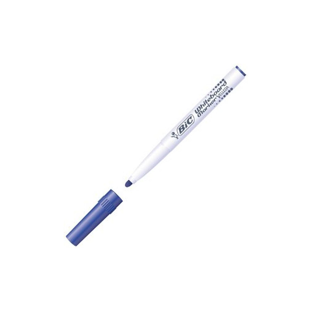 Marqueur effaç. BIC VELLEDA 1741 - Ogive Medium 1.5mm - BLEU //