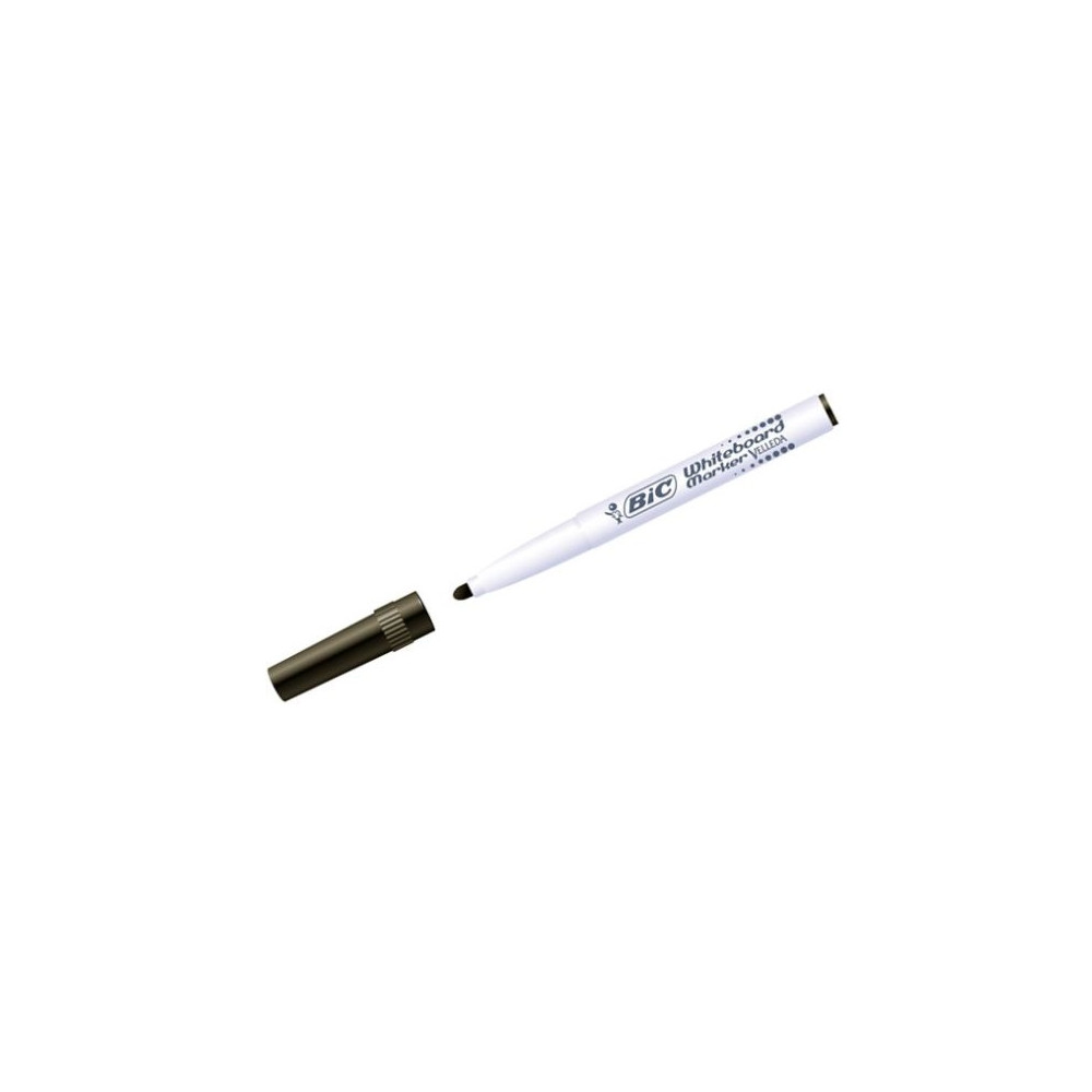 Marqueur effaç. BIC VELLEDA 1741 - Ogive Medium 1.5mm - NOIR //