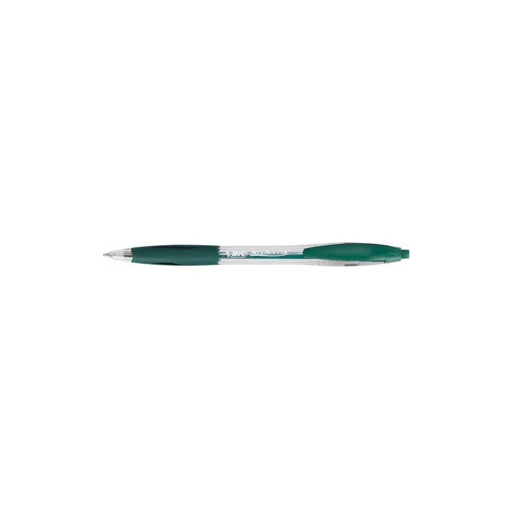 Stylo Bille BIC ATLANTIS Rétractable 1mm - VERT //