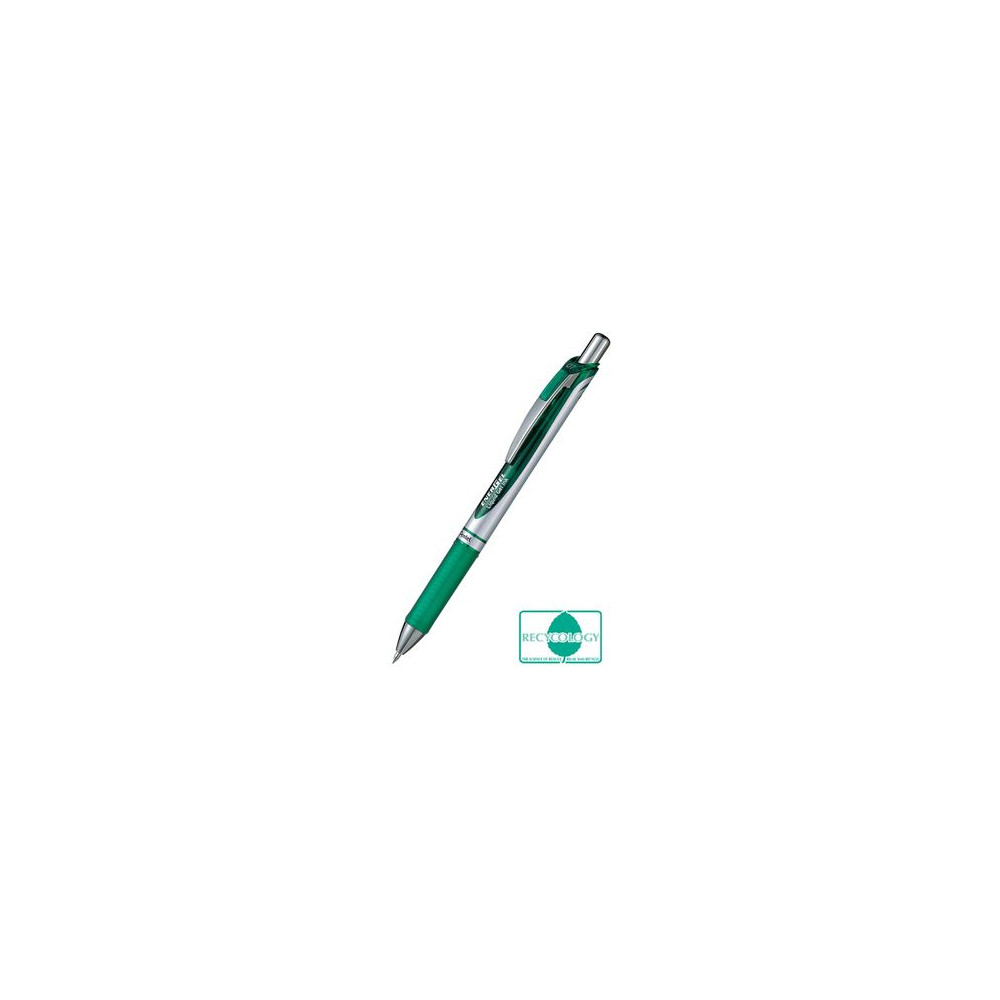 Roller Gel PENTEL Energel BL77 - Rétractable - 0.7mm - VERT - Z