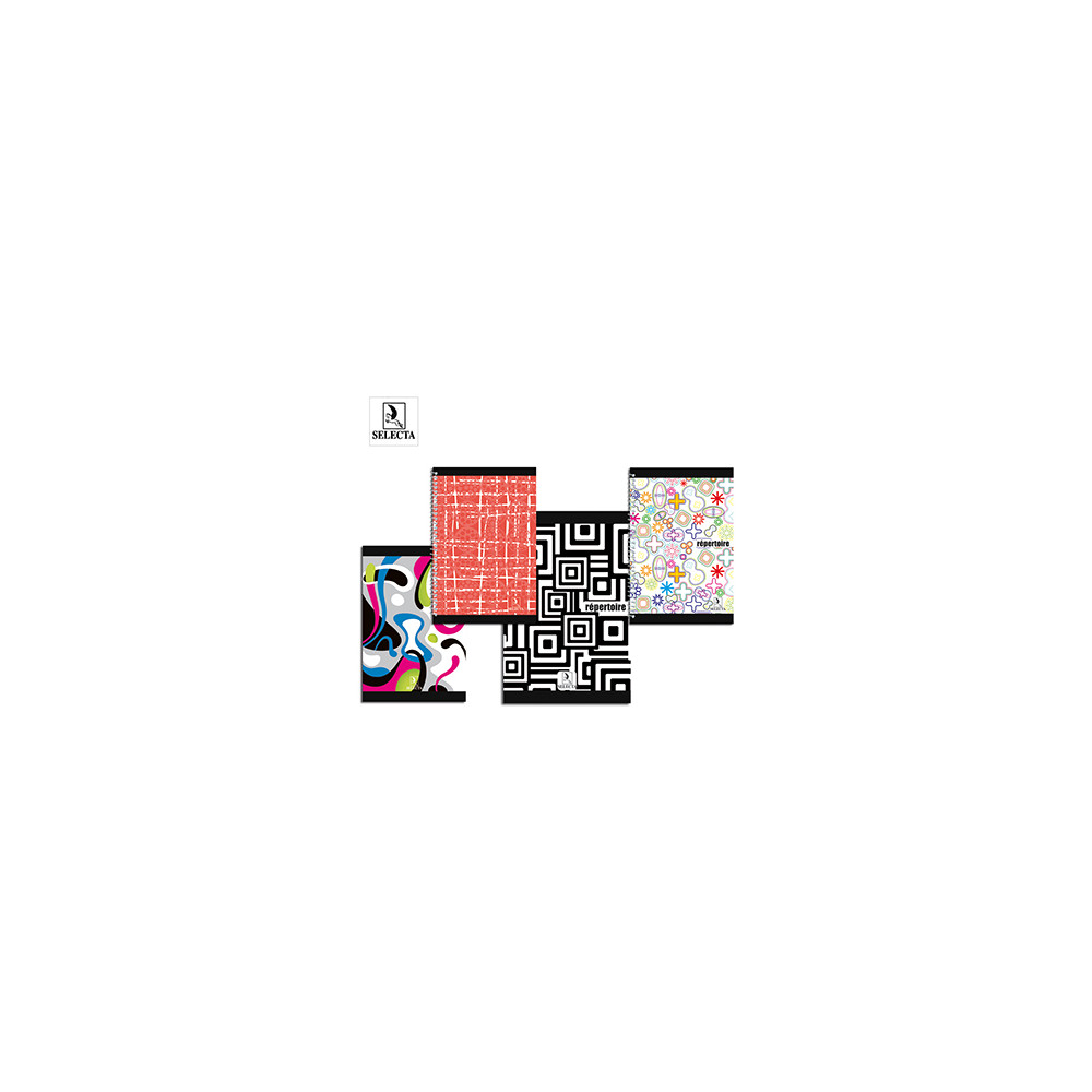 Carnet 11x17cm 5 x 5 96 p Spirale 60g - Z