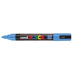 Marqueur gouache POSCA - Ogive 2.5mm - PC-5M BLEU CLAIR //