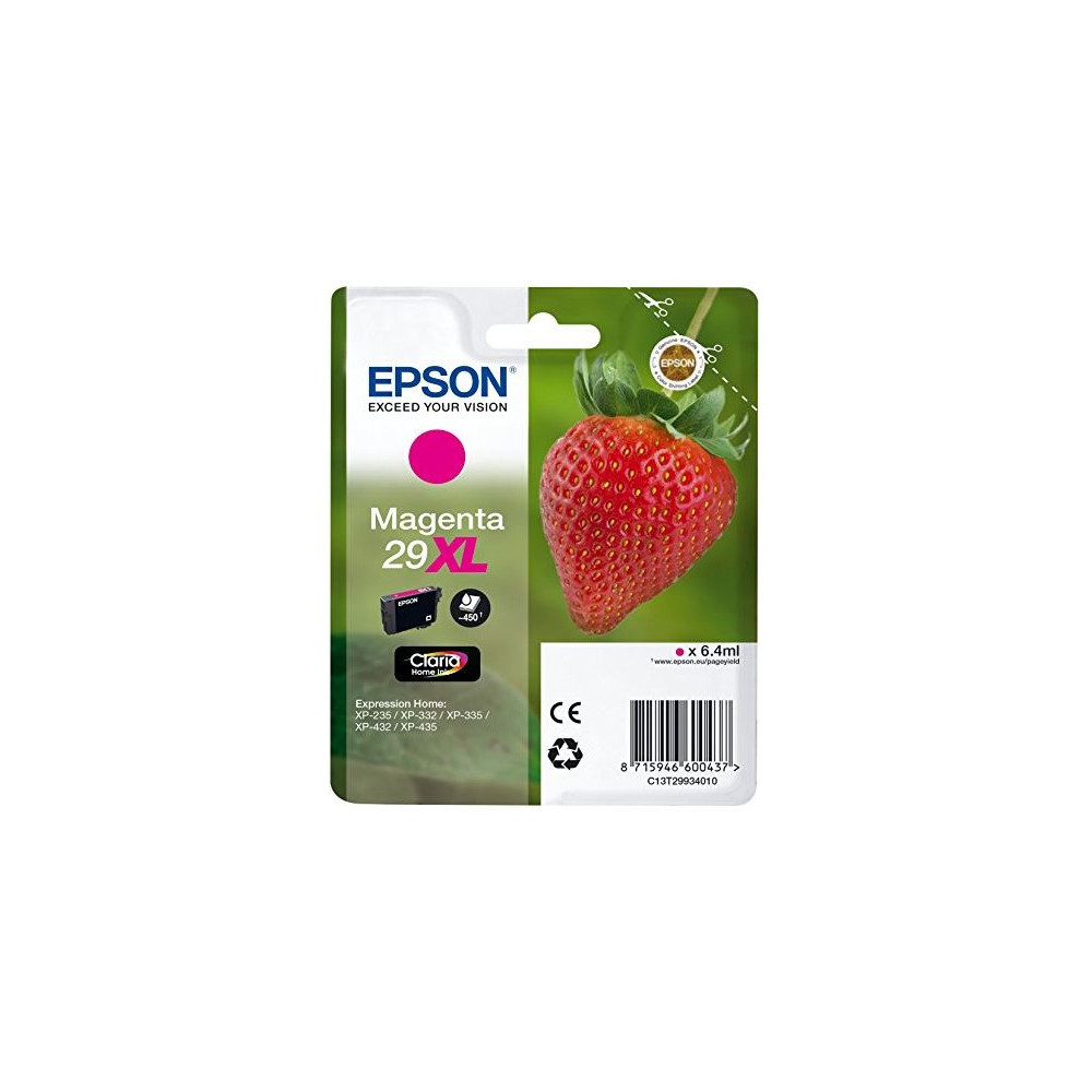 Cart EPSON - T2993 - N°29XL - Fraise - Magenta - XP332/335/432 - Z