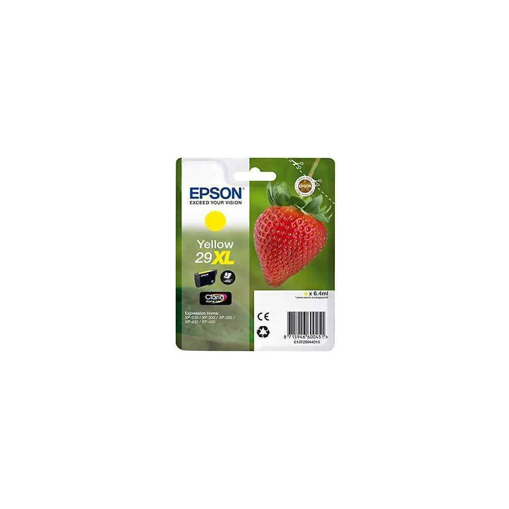 Cart EPSON - N°29XL - Fraise - Jaune - XP235/332/335/432/435 - Z