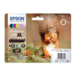 Cart EPSON - 378XL - Ecureuil - Noir + couleurs - Z