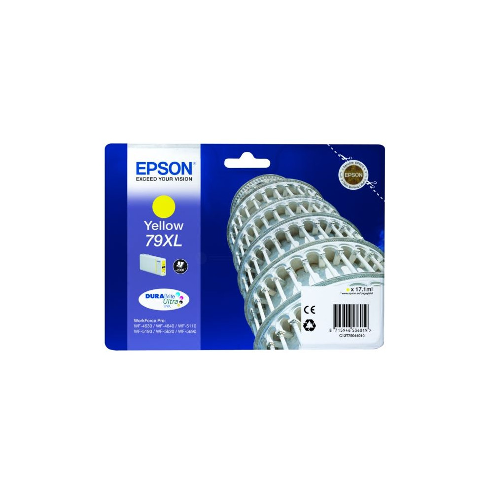 Cart EPSON - 79XL - T7904 - Pise - Jaune WF-4xxxx/5xxx - (2000p) - Z