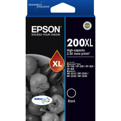 Cart EPSON - E200XL - Noir - 200/300/400-WF2510/2520/2530/2540 - Z