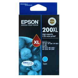 Cart EPSON - E200XL - Cyan - 200/300/400-WF2510/2520/2530/2540 - Z