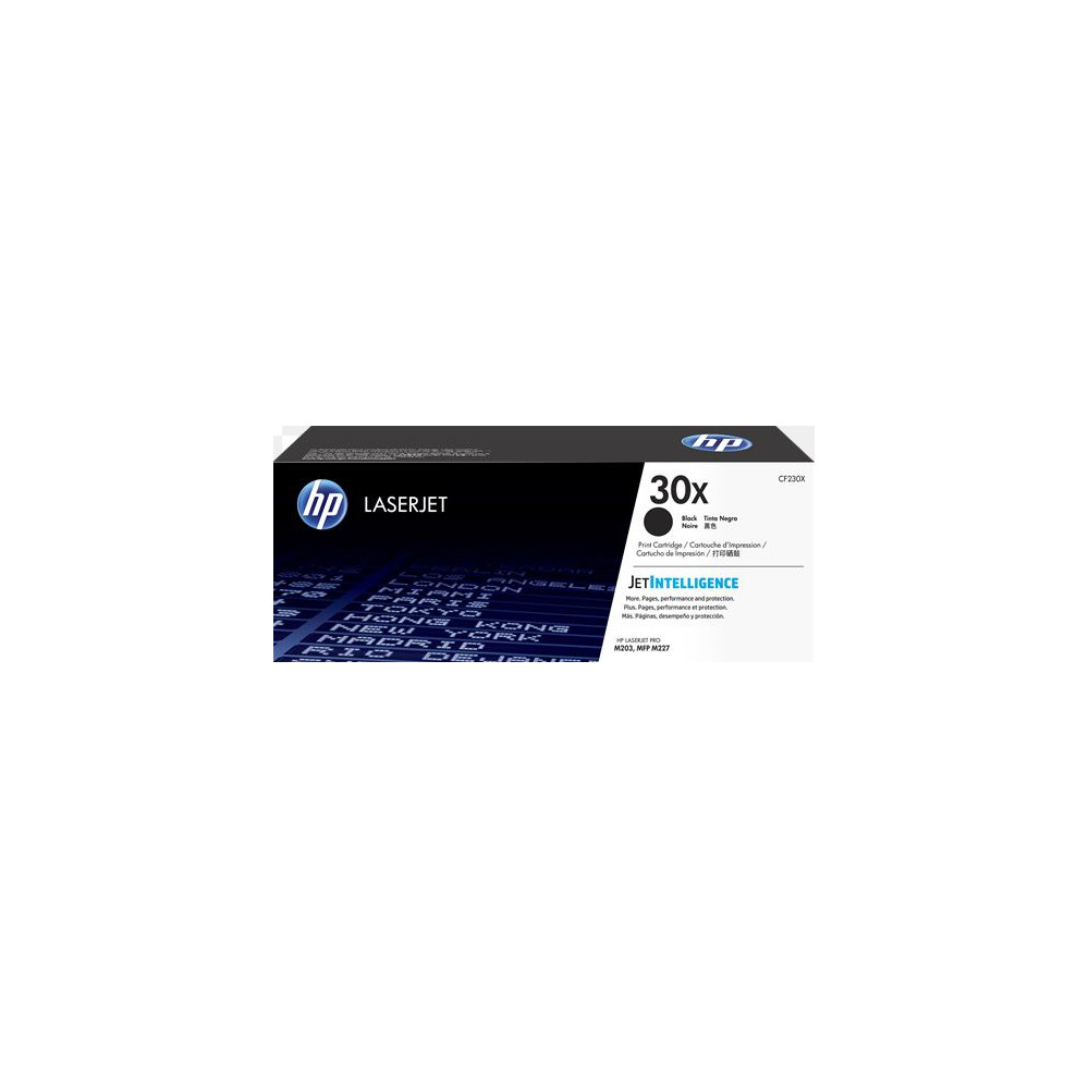 Toner HP- CF230X - N°30X Noir - Laserjet Pro M203 (3500 p) //