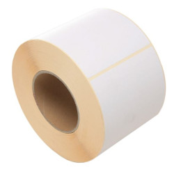 Roul etiq. Ext. (60 x 62mm) Protégé adh renf M:4cm - 500 etiq //
