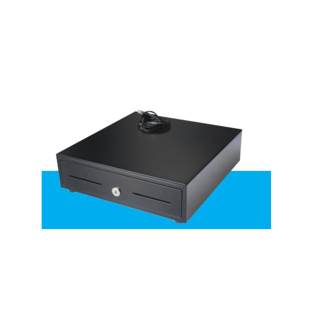 OXHOO Tiroir caisse  TR330 frontal compact 330x345x100mm Noir