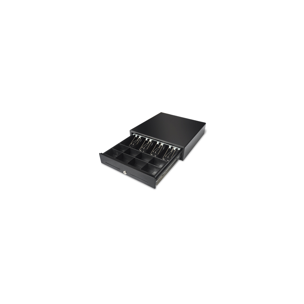 OXHOO Tiroir caisse  TR410 frontal 410x420x110mm Noir