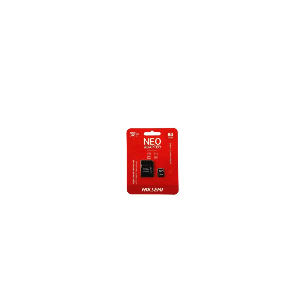 Carte mémoire MicroSDHC 64Go Class 10 - HIKSEMI + adapt 92MB //