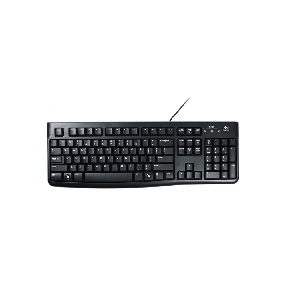 Clavier filaire LOGITECH K120 - FR Noir //