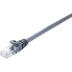 Cordon patch blindé Cat.6 S/FTP, RJ45 cuivre 250Mhz - GRIS  0.5m //
