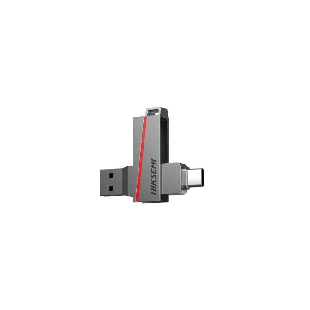 Clé USB 3.2 - 64Go -double embout USB-A et USB-C HIKSEMI - E307 //