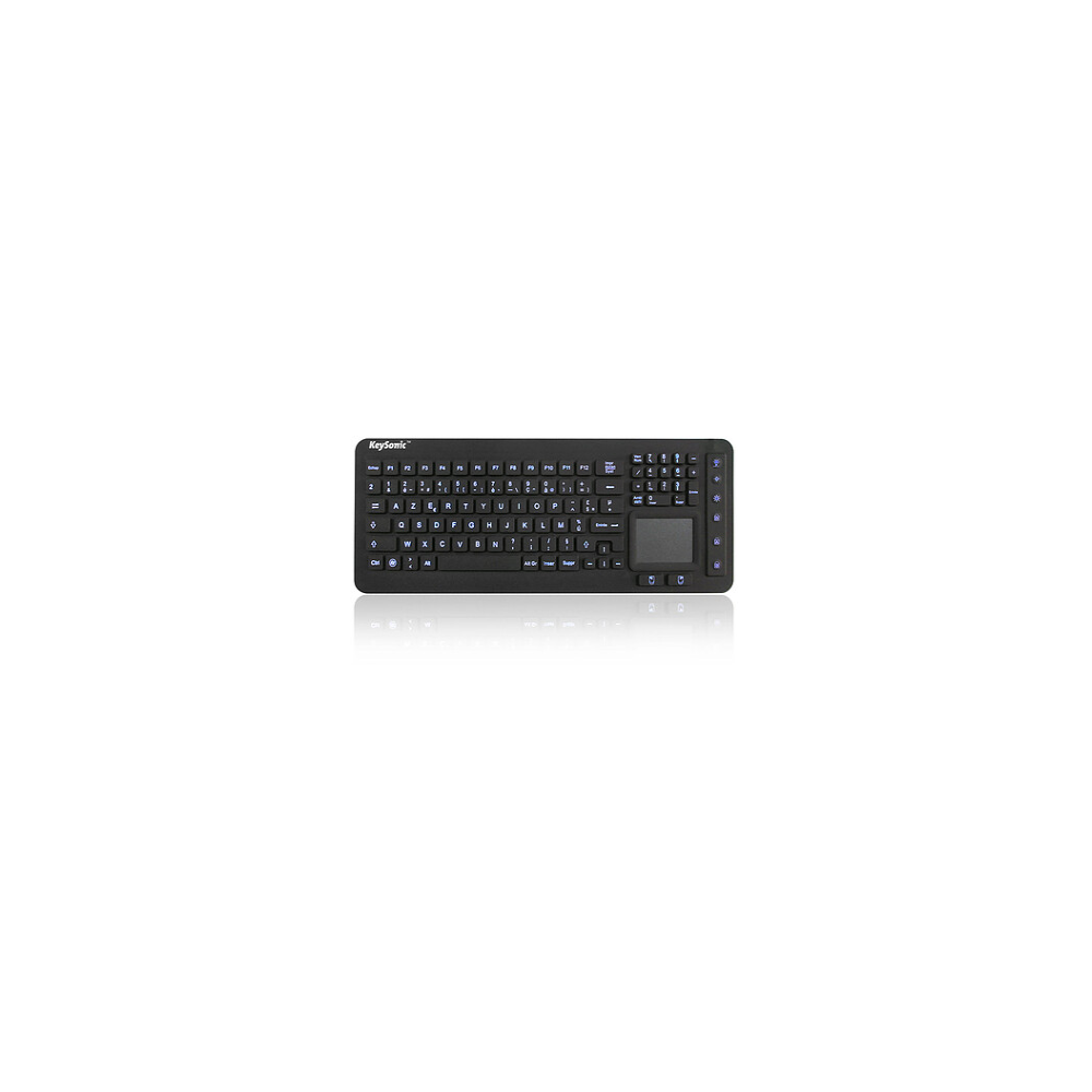 Clavier filaire KEYSONIC en silicone / pavé tactile  / USB **