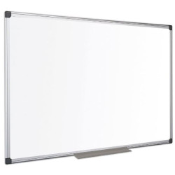 Tableau blanc 120 x 240 cm émaillé magnétique - Spécial Projection //