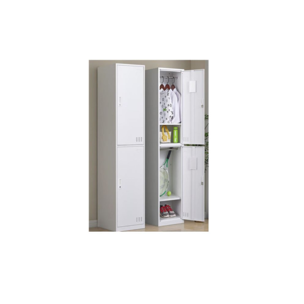 Vestiaire 2 cases 180x30x50 sur pieds