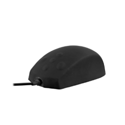 Souris médicale IP68 - filaire - optique - noire //