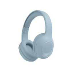 Casque WE COSMO bluetooth arceau pliable bleu //