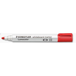 Marqueur effaç. STAEDTLER Lumocolor - Ogive 2mm - ROUGE - Z