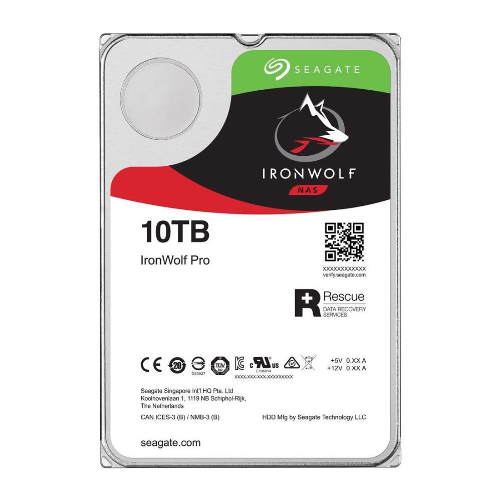Seagate IronWolf Pro 3.5" 10000 Go Série ATA III
