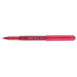 Roller PILOT V-BALL BEGREEN - Pointe 0.5mm - ROUGE - Ref : 2305314