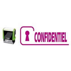 Timbre Formule CONFIDENTIEL TRODAT Printy 4912 - ROUGE