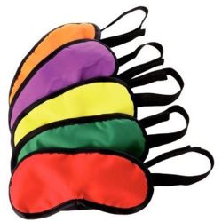 Masque Loup occultant - Couleurs assorties (Lot de12)