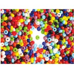 Perles de rocailles opaques - Diam : 2,5mm - Bocal de 500 gr