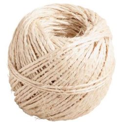 Ficelle en sisal - Diam : 2mm - Pelote de 30 m