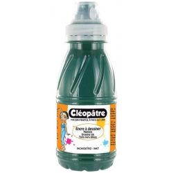 Encre de chine à dessiner CLEOPATRE VERT SAPIN - 500 ml