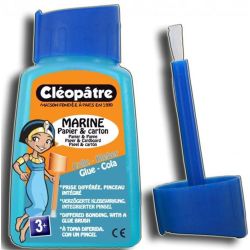 Colle transparente CLEOPATRE classic pinceau - Sans acide- 80g