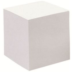 Bloc Cube de papier - 80 x 80mm - 500 feuilles
