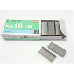 Agrafes N° 10 galvanisées (boîte de 1000)