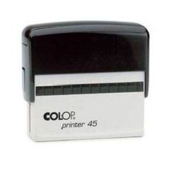 Timbre Monture COLOP Printer 45 (25 x 82mm) - 6 Lignes