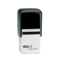 Timbre Monture COLOP Printer Q43 (43 x 43mm) - 10 Lignes