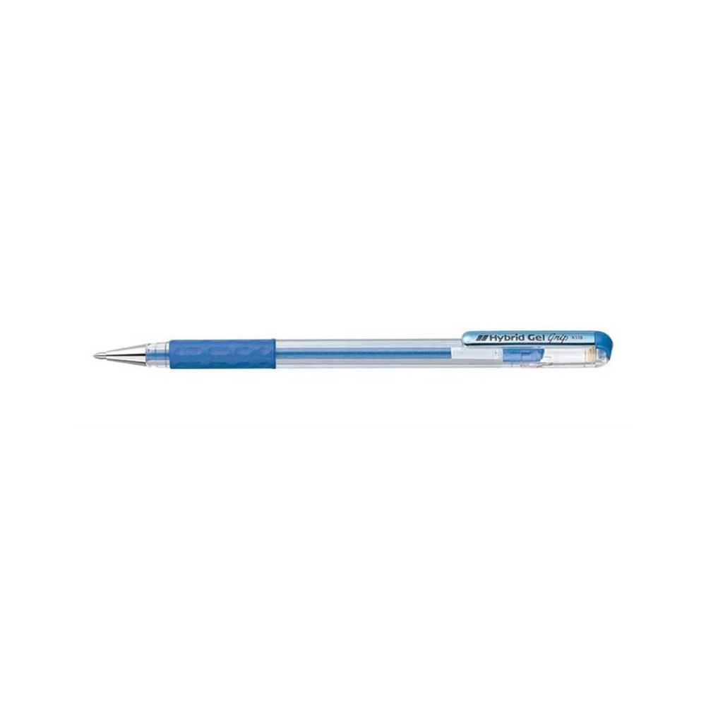 Roller PENTEL Hybrid Gel K118 - 0.8mm - BLEU