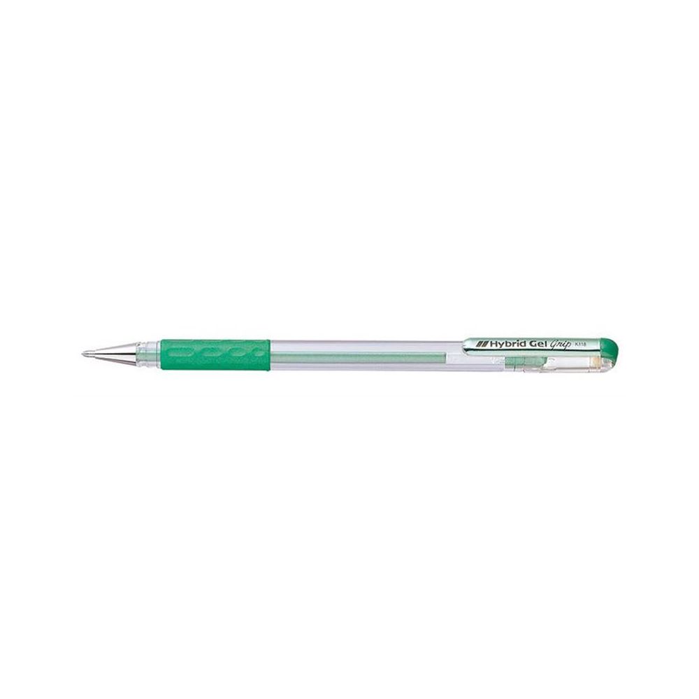 Roller PENTEL Hybrid Gel K118 - 0.8mm - VERT