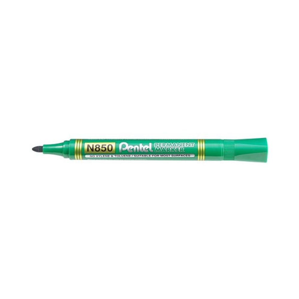 Marqueur perm. PENTEL N850 - Biseau. 1 à 4mm - VERT