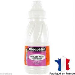 Peinture acryl. brill. 250 ml CLEOPATRE PRINCESS Mérit Nacrée BLANCHE
