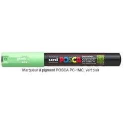 Marqueur gouache POSCA - Ogive 1mm - PC-1MC VERT CLAIR