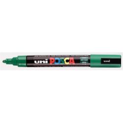 Marqueur gouache POSCA - Ogive 2.5mm - PC-5M VERT FONCE