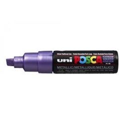 Marqueur gouache POSCA - Biseau 8mm - PC-8K VIOLET