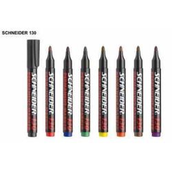 Marqueur perm. SCHNEIDER Maxx 130 - Ogive 1 à 3mm - 4 COULEURS